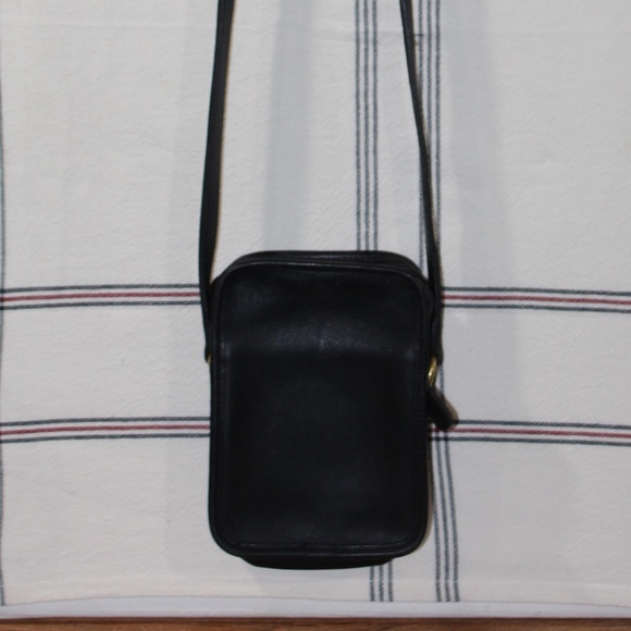 vintage coach camera bag